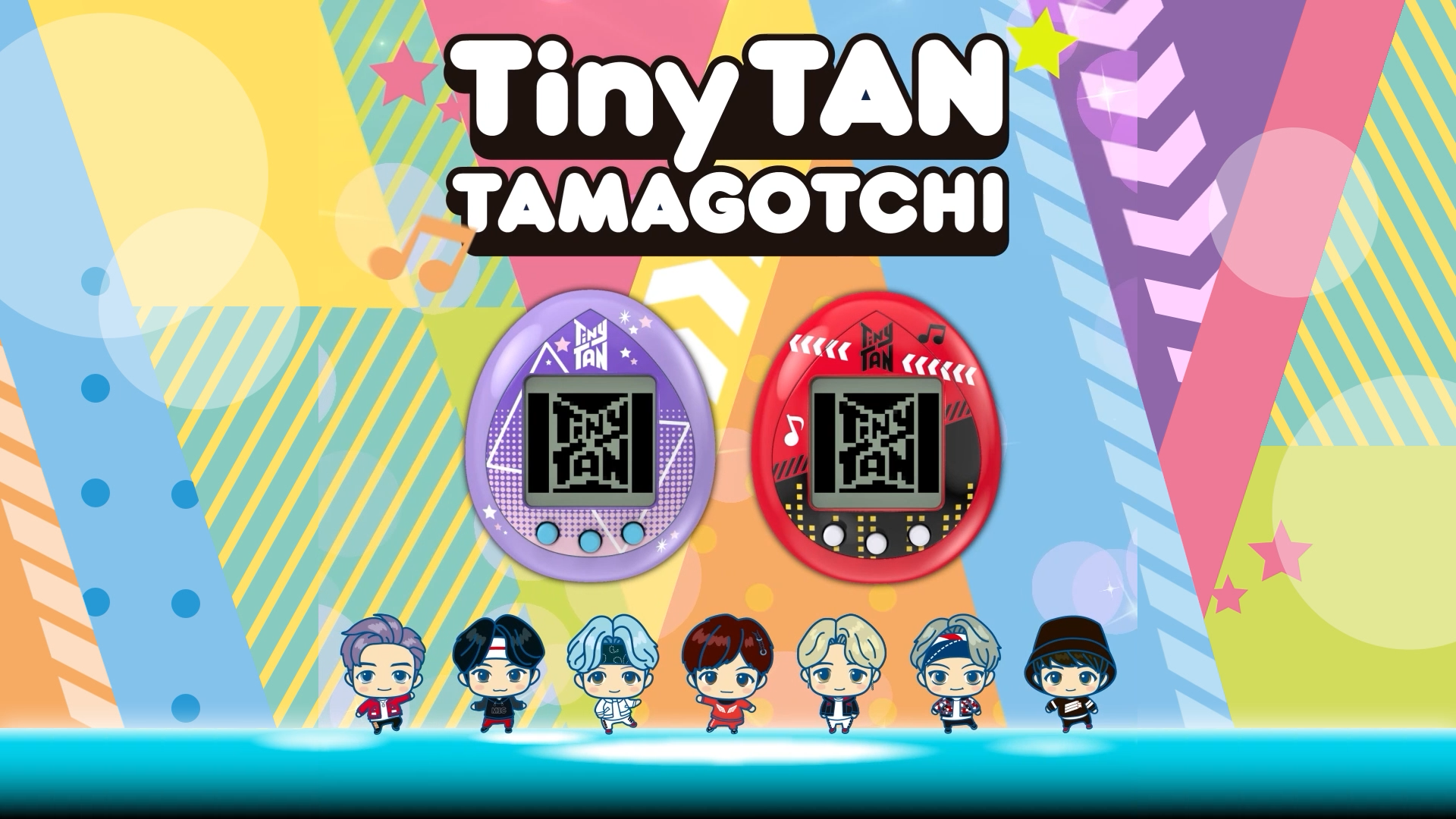 「TinyTAN」의 다마고치 「TinyTAN Tamagotchi」가 등장! 썸네일