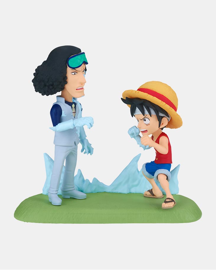 원피스 월드 콜렉터블 피규어 로그 스토리즈 몽키 D 루피&쿠잔